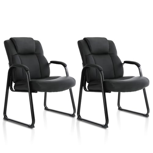 Leather Desk Pad - Ensemble de 2 chaises de bureau