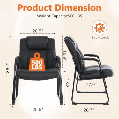 Ensemble de 2 chaises de burea - Leather Desk Pad avis et prix